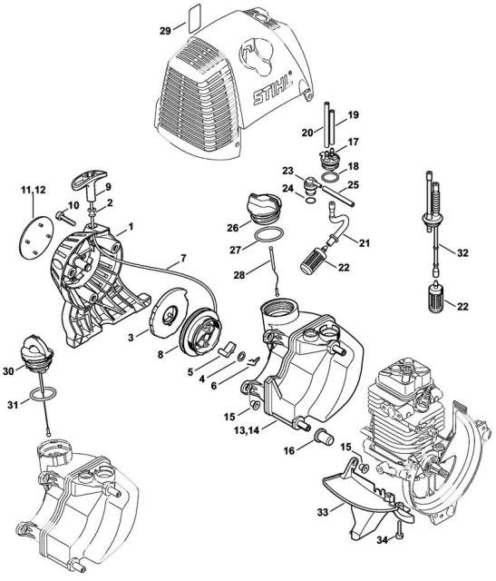 Stihl Ht 131 Parts Diagram Wiring Diagram